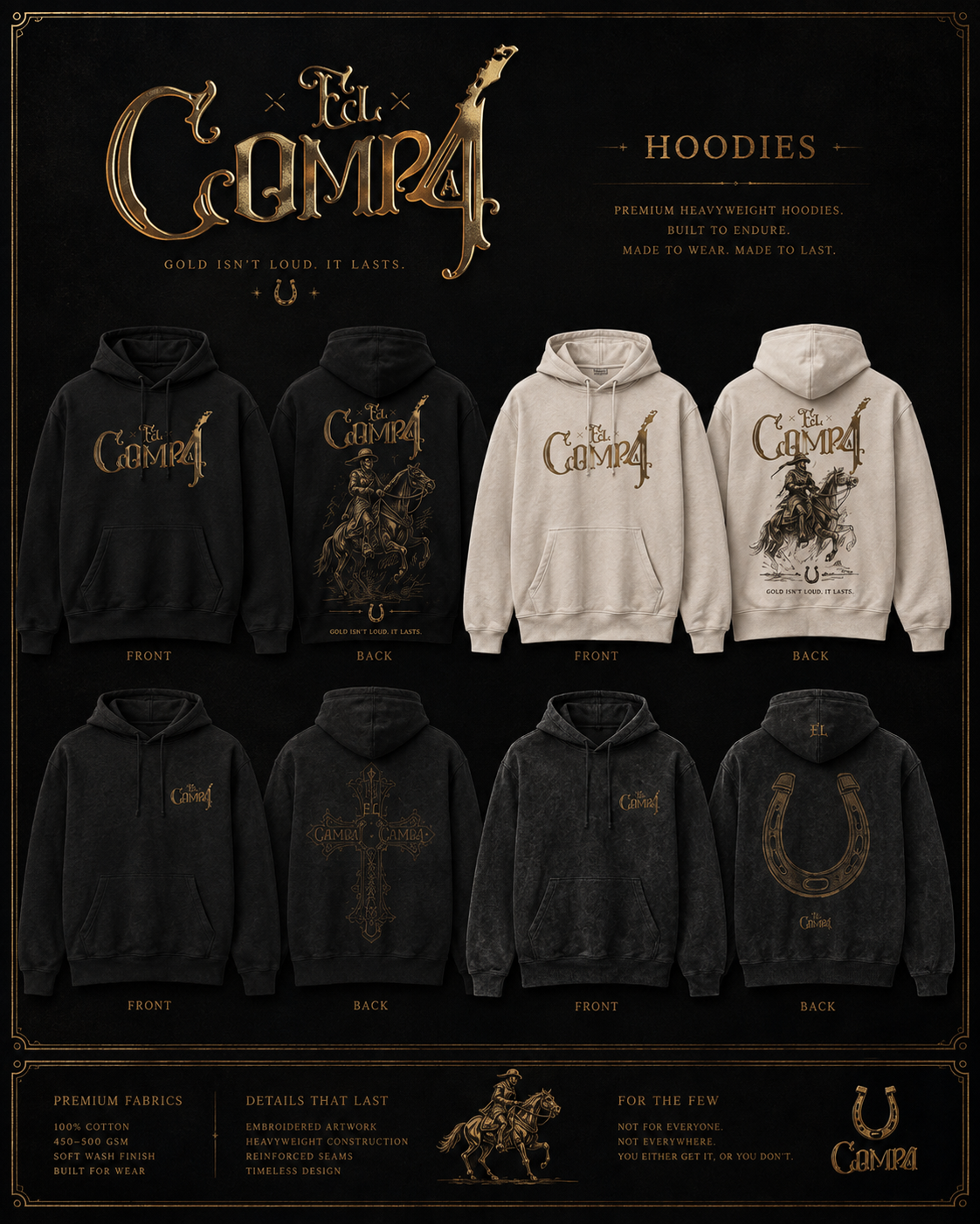 Colección de Hoodies de El Compa 4